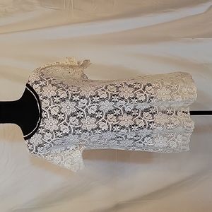 Betsey Johnson lace cover up